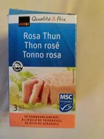 Mängden socker i Tonno rosa