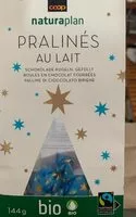 Mängden socker i Pralinés au lait