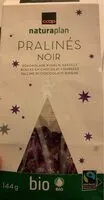 Mängden socker i Pralinés noir