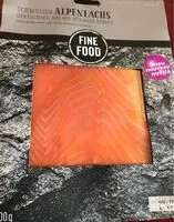 Mängden socker i Saumon des Alpes Suisses, fumé