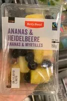 Mängden socker i Ananas et myrille