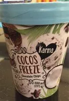 Mängden socker i Cico freeze karma