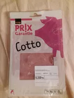 Mängden socker i Cotto de jambon