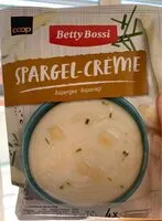 Mängden socker i Spargel - crème