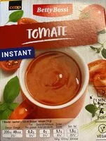 Mängden socker i Potage instantané à la tomate