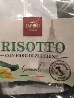 Mängden socker i Risotto con fiori di zucchine