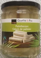 Mängden socker i Coeurs de palmier