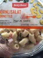 Mängden socker i Hornlisalat cornettes