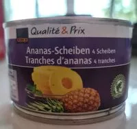 Mängden socker i Ananas in Scheiben