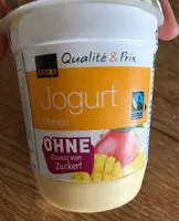 Mängden socker i Jogurt Mangue, sans sucres ajoutés