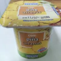 Mängden socker i Yogurt de piña.