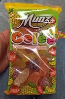 Mängden socker i Gelée aux arômes de fruits