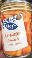 Mängden socker i Hero abricots