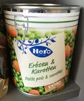 Mängden socker i Erbsen & Karotten