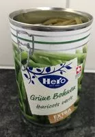 Mängden socker i Haricot vert