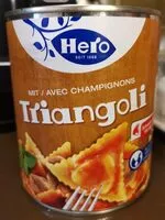 Mängden socker i Triangoli
