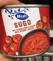 Mängden socker i Sugo, Tomatensauce