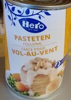 Mängden socker i Vol-au-vent