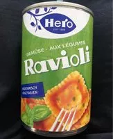 Mängden socker i Ravioli aux légumes