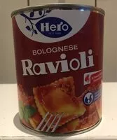 Mängden socker i Bolognese Ravioli