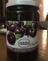 Mängden socker i Confiture cerises noires