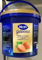 Mängden socker i Confiture fraise