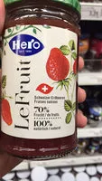Mängden socker i Le Fruit Fraises suisses
