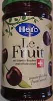 Mängden socker i Le Fruit Cerises noires suisses