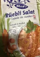 Mängden socker i Salade de carotte