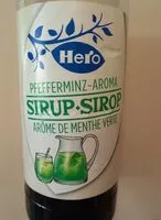 Mängden socker i Sirop menthe