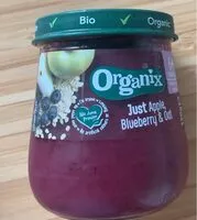 Mängden socker i Just Apple, Blueberry & oat