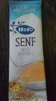 Mängden socker i Hero Senf Mild forte