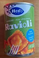 Mängden socker i Ravioli aux legumes
