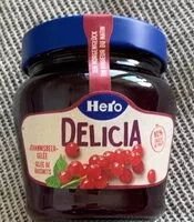 Mängden socker i Marmellata ai ribes, Delicia