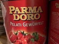 Mängden socker i Pelati gehackt