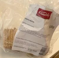 Mängden socker i Sesamcracker