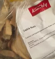 Mängden socker i Sablé Noisette