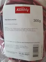 Mängden socker i Randencracker