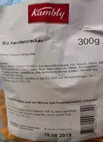 Mängden socker i Bio Karottencracker