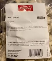 Mängden socker i Kambly