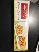 Mängden socker i Kambly - eclats croquants pistache 80g