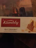 Mängden socker i kambly Matterhorn