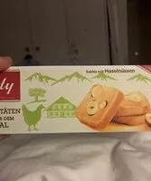 Mängden socker i Sablés aux noisettes au beurre frais de la vallée de l'Emmental