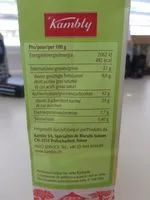 Mängden socker i Noisette Pur Beurre