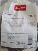 Mängden socker i Rocher Amandes