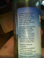 Mängden socker i Capres