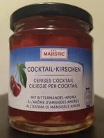Mängden socker i Cocktail-Kirschen