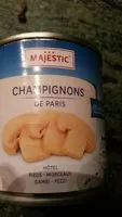 Mängden socker i Champignons de paris