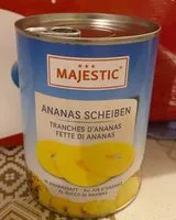Mängden socker i Ananas scheiben