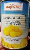 Mängden socker i Ananas Würfel